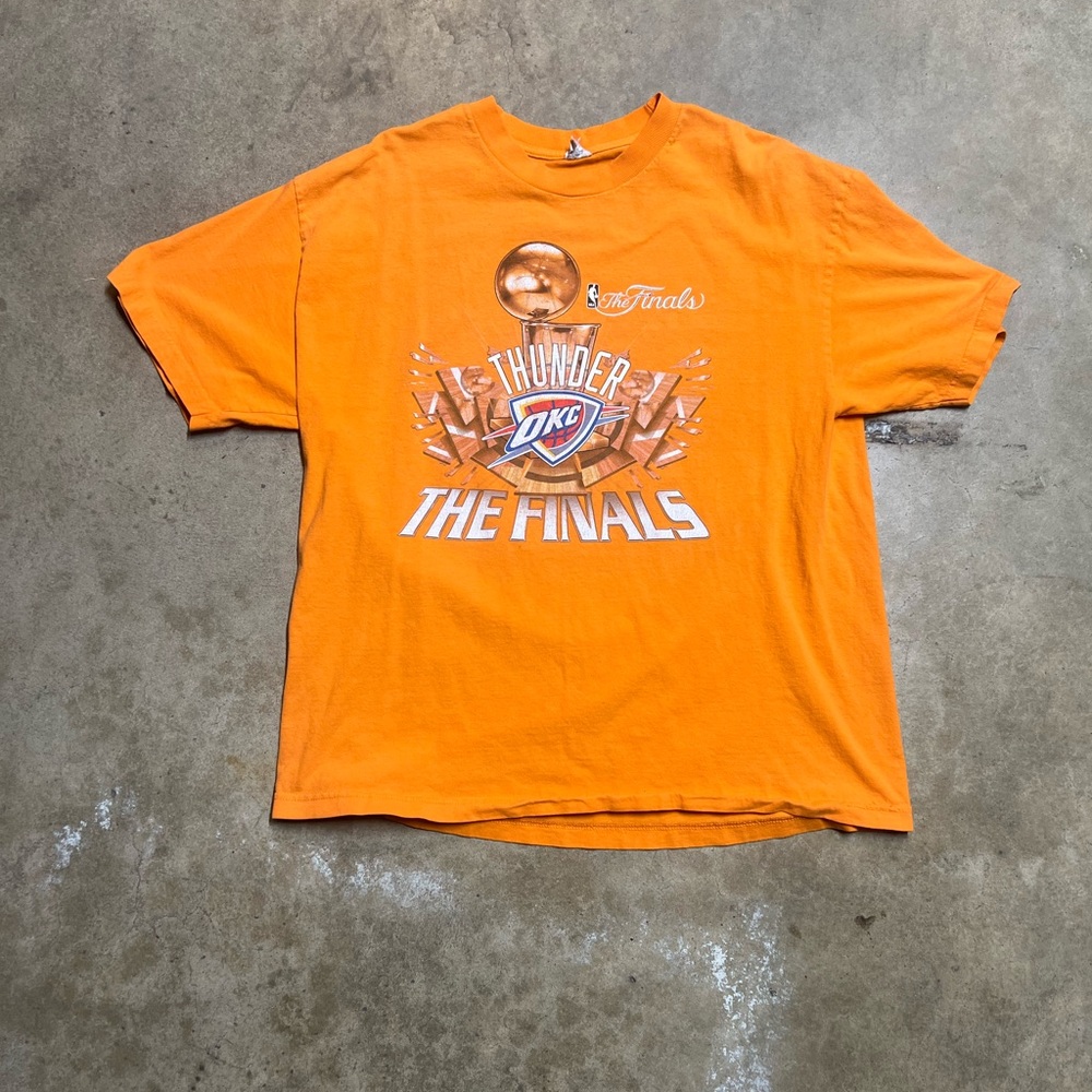 2012 OKC NBA Finals Trophy Graphic Tee